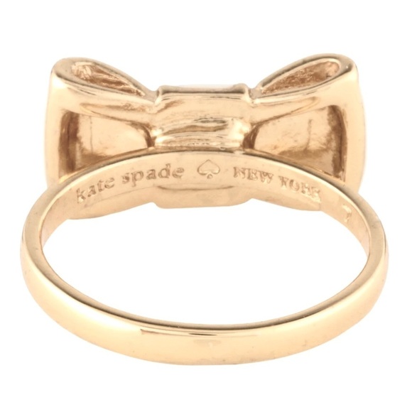 KATE SPADE • Take A Bow Bow Ring - Picture 4 of 6